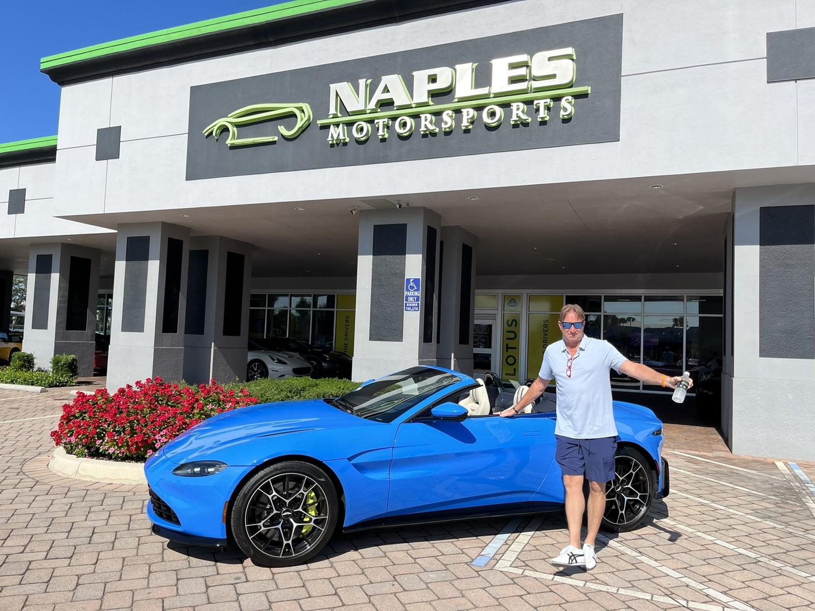 Used 2021 Aston Martin Vantage for sale Sold at Naples Motorsports Inc - Morgan of Naples in Naples FL 34104 1