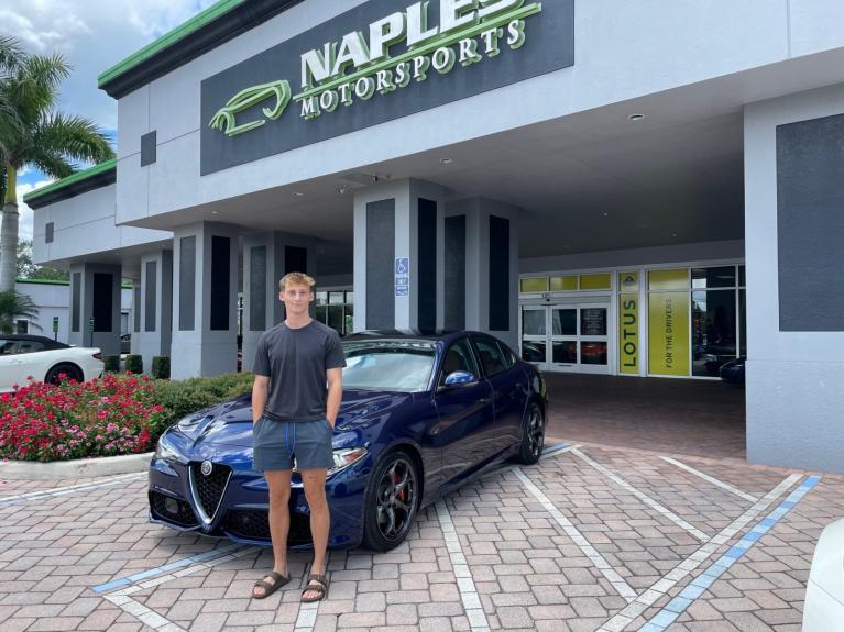 Used 2019 Alfa Romeo Giulia Ti for sale Sold at Naples Motorsports Inc - Morgan of Naples in Naples FL 34104 2