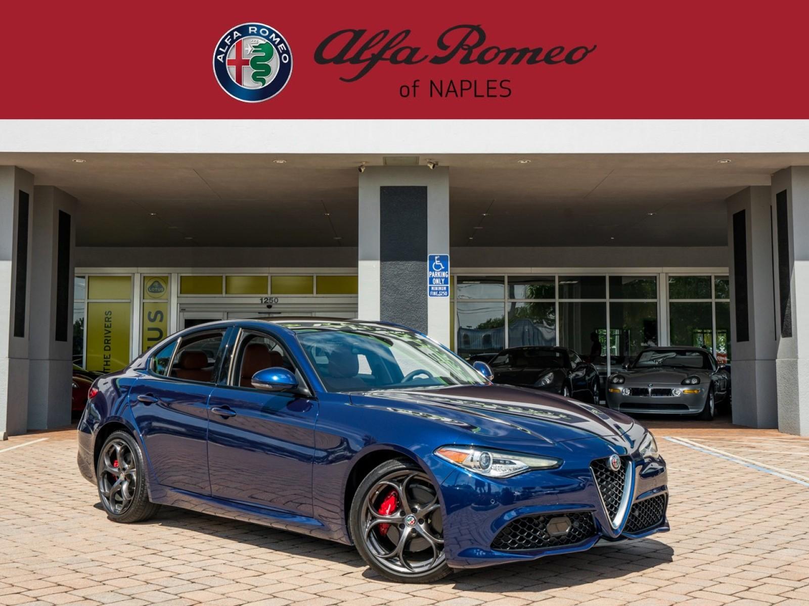 Used 2019 Alfa Romeo Giulia Ti for sale Sold at Naples Motorsports Inc - Morgan of Naples in Naples FL 34104 1