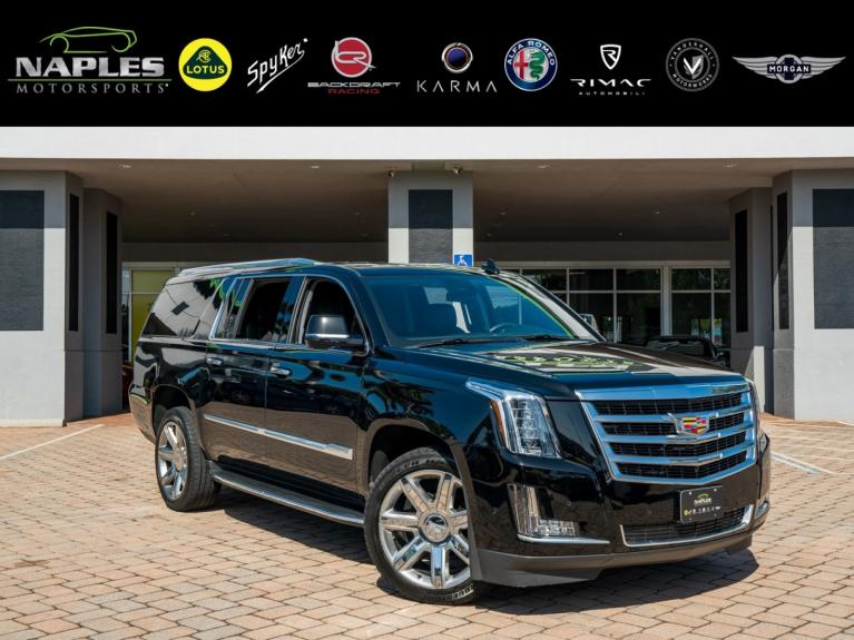 Used 2020 Cadillac Escalade ESV Luxury for sale Sold at Naples Motorsports Inc - Morgan of Naples in Naples FL 34104 1
