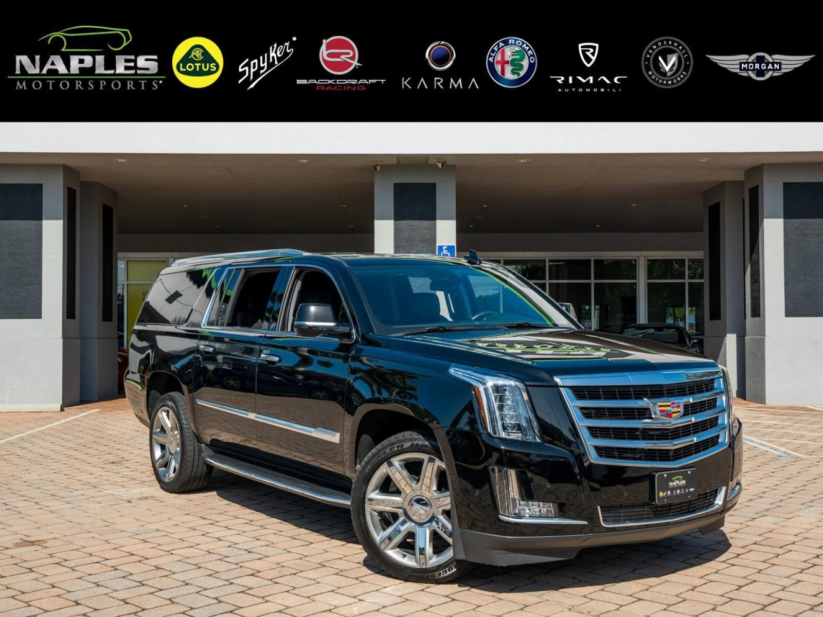 Used 2020 Cadillac Escalade ESV Luxury for sale Sold at Naples Motorsports Inc - Morgan of Naples in Naples FL 34104 1