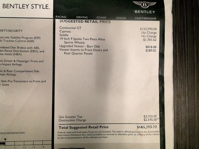 Used 2005 Bentley Continental GT GT Turbo for sale Sold at Naples Motorsports Inc - Morgan of Naples in Naples FL 34104 6