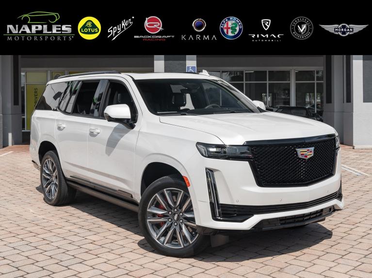 Used 2022 Cadillac Escalade 4WD Sport Platinum for sale Sold at Naples Motorsports Inc - Morgan of Naples in Naples FL 34104 2