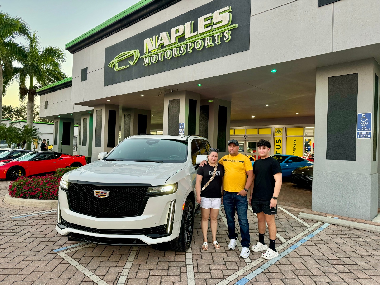 Used 2022 Cadillac Escalade 4WD Sport Platinum for sale Sold at Naples Motorsports Inc - Morgan of Naples in Naples FL 34104 1