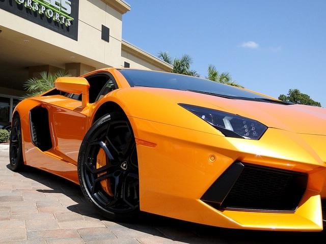 Used 2012 Lamborghini Aventador LP 700-4 for sale Sold at Naples Motorsports Inc - Morgan of Naples in Naples FL 34104 3