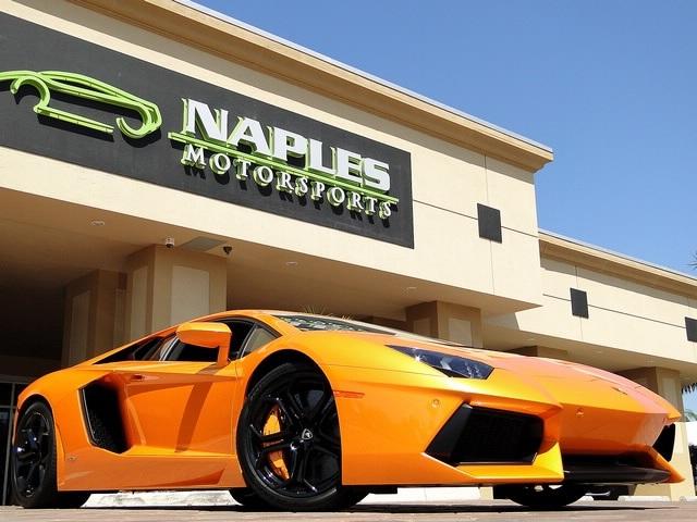 Used 2012 Lamborghini Aventador LP 700-4 for sale Sold at Naples Motorsports Inc - Morgan of Naples in Naples FL 34104 1