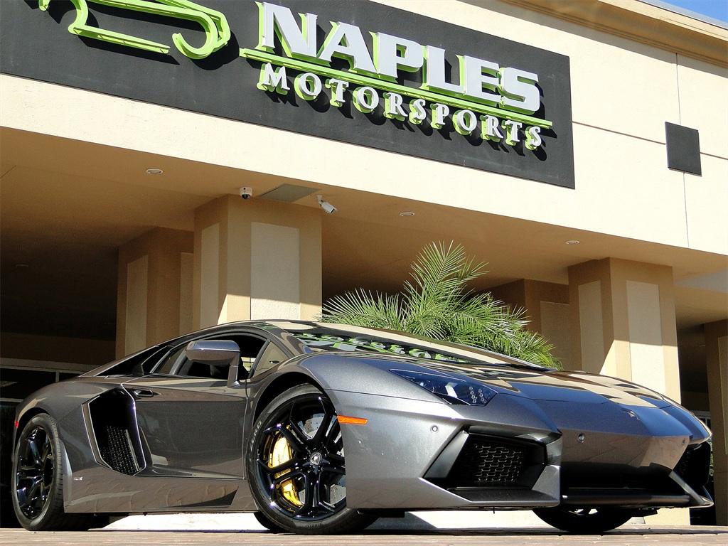 Used 2012 Lamborghini Aventador LP 700-4 for sale Sold at Naples Motorsports Inc - Morgan of Naples in Naples FL 34104 1