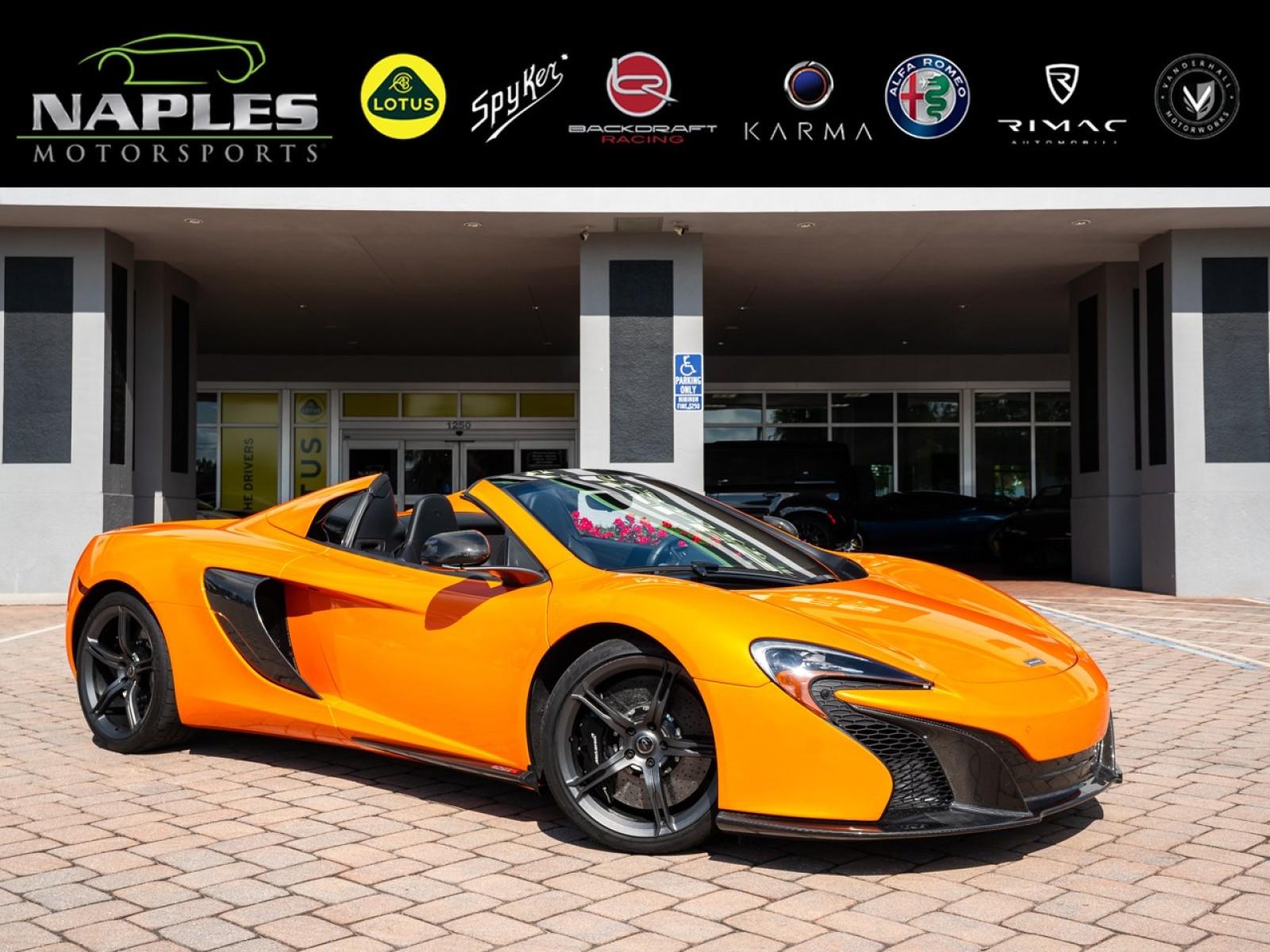 Used 2016 McLaren 650S Spider for sale Sold at Naples Motorsports Inc - Morgan of Naples in Naples FL 34104 1
