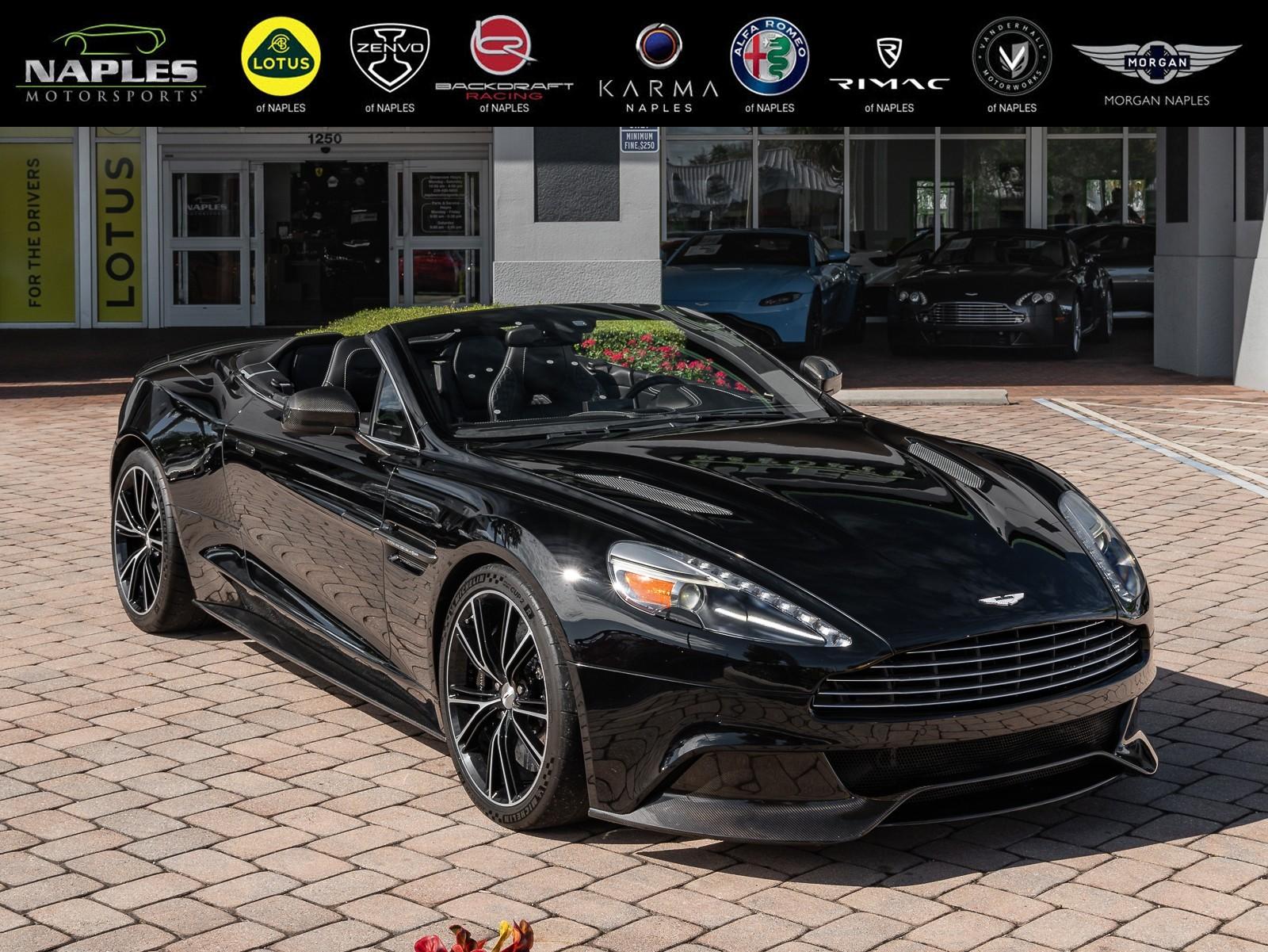 Used 2016 Aston Martin Vanquish Volante for sale Sold at Naples Motorsports Inc - Morgan of Naples in Naples FL 34104 1