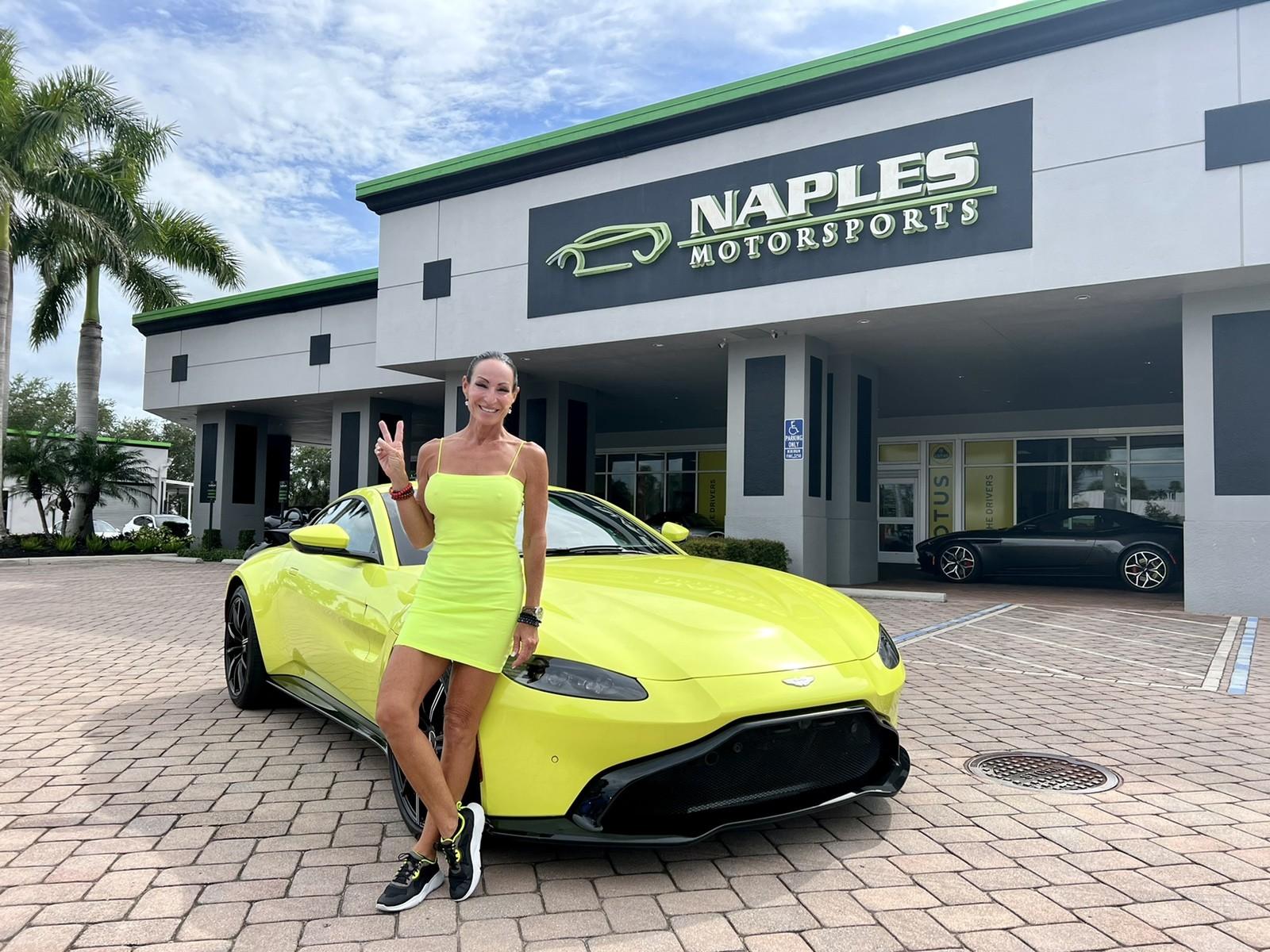 Used 2020 Aston Martin Vantage for sale Sold at Naples Motorsports Inc - Morgan of Naples in Naples FL 34104 1