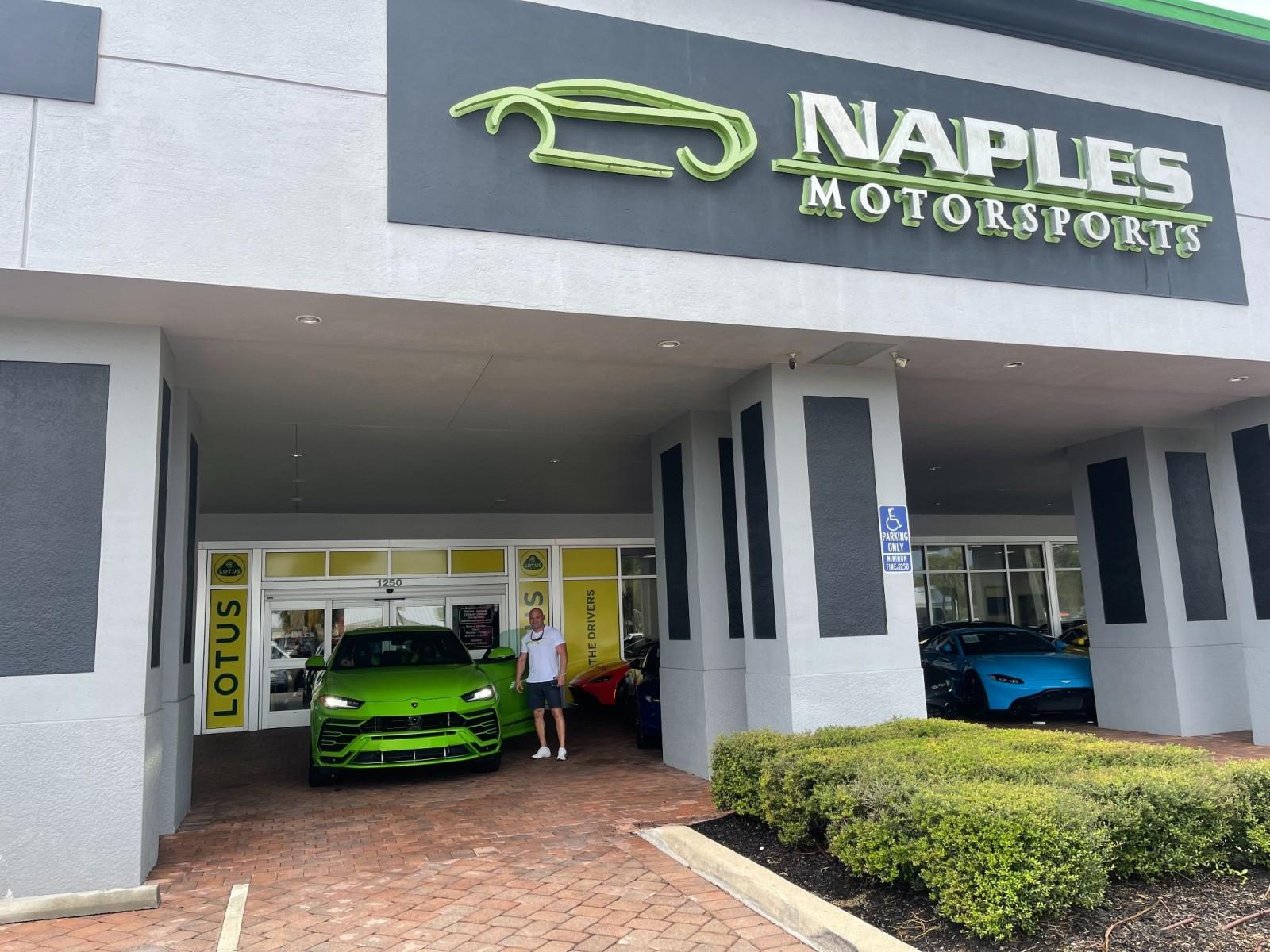 Used 2022 Lamborghini Urus for sale Sold at Naples Motorsports Inc - Morgan of Naples in Naples FL 34104 1