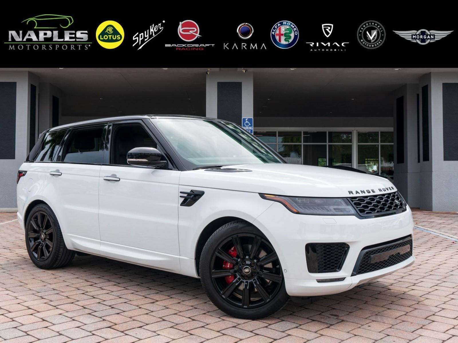 Used 2021 Land Rover Range Rover Sport HST for sale Sold at Naples Motorsports Inc - Morgan of Naples in Naples FL 34104 1