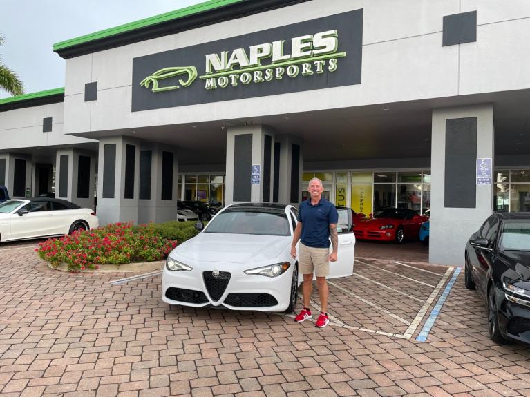 New 2022 Alfa Romeo Giulia Veloce for sale Sold at Naples Motorsports Inc - Morgan of Naples in Naples FL 34104 1
