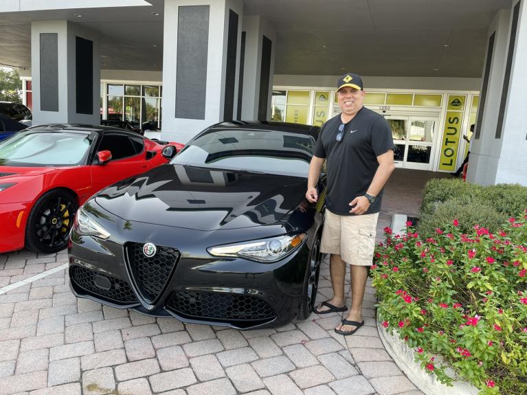 New 2022 Alfa Romeo Giulia Veloce for sale Sold at Naples Motorsports Inc - Morgan of Naples in Naples FL 34104 1