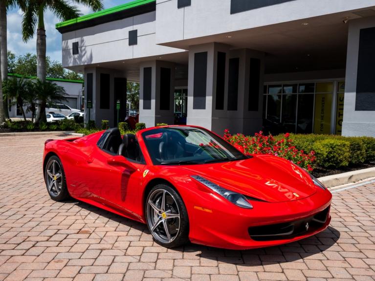 Used 2013 Ferrari 458 Italia Spider for sale Sold at Naples Motorsports Inc - Morgan of Naples in Naples FL 34104 3
