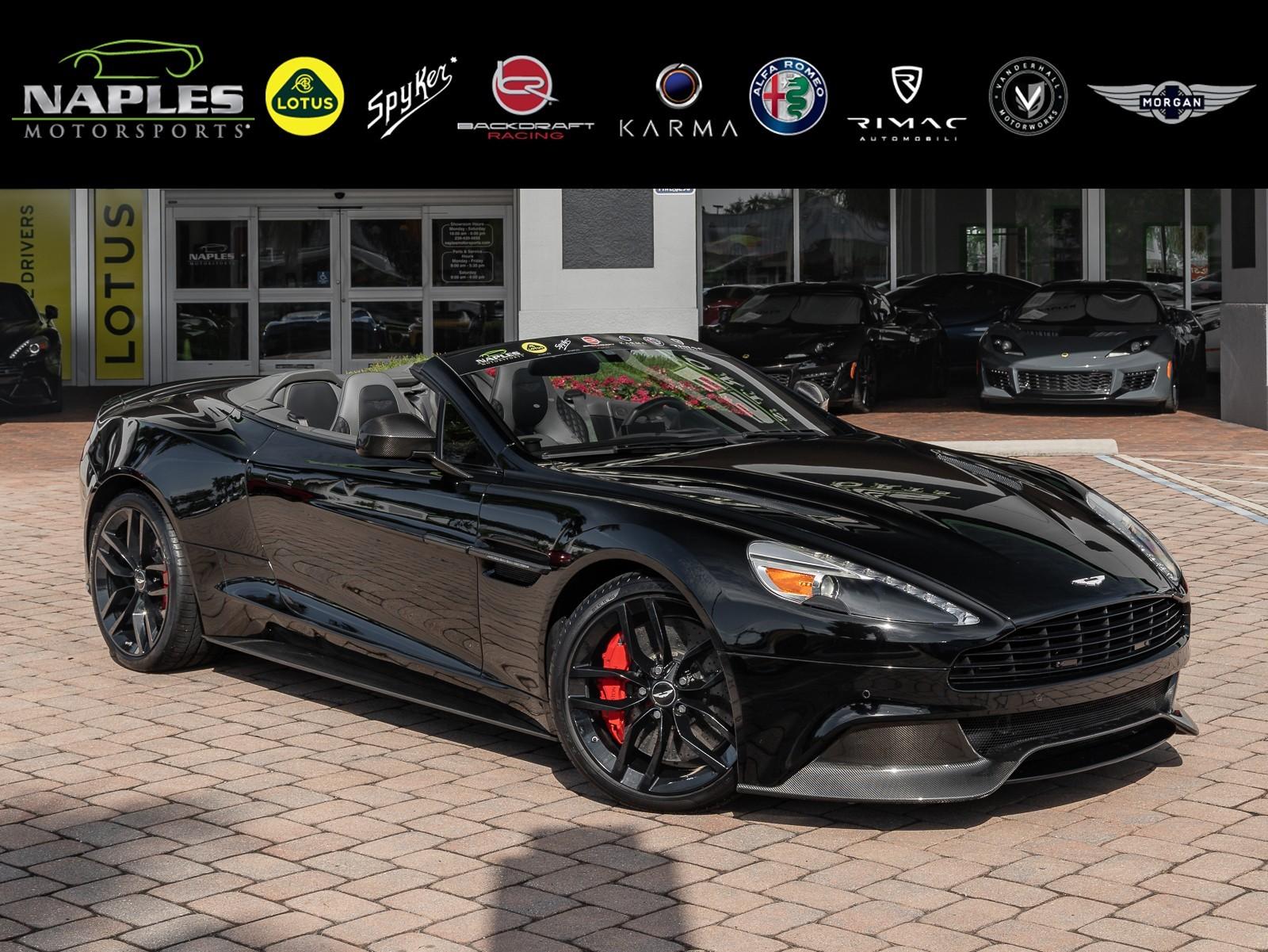 Used 2015 Aston Martin Vanquish Volante for sale Sold at Naples Motorsports Inc - Morgan of Naples in Naples FL 34104 1