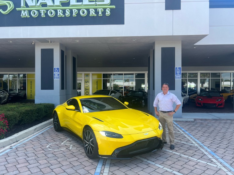 Used 2020 Aston Martin Vantage for sale Sold at Naples Motorsports Inc - Morgan of Naples in Naples FL 34104 1