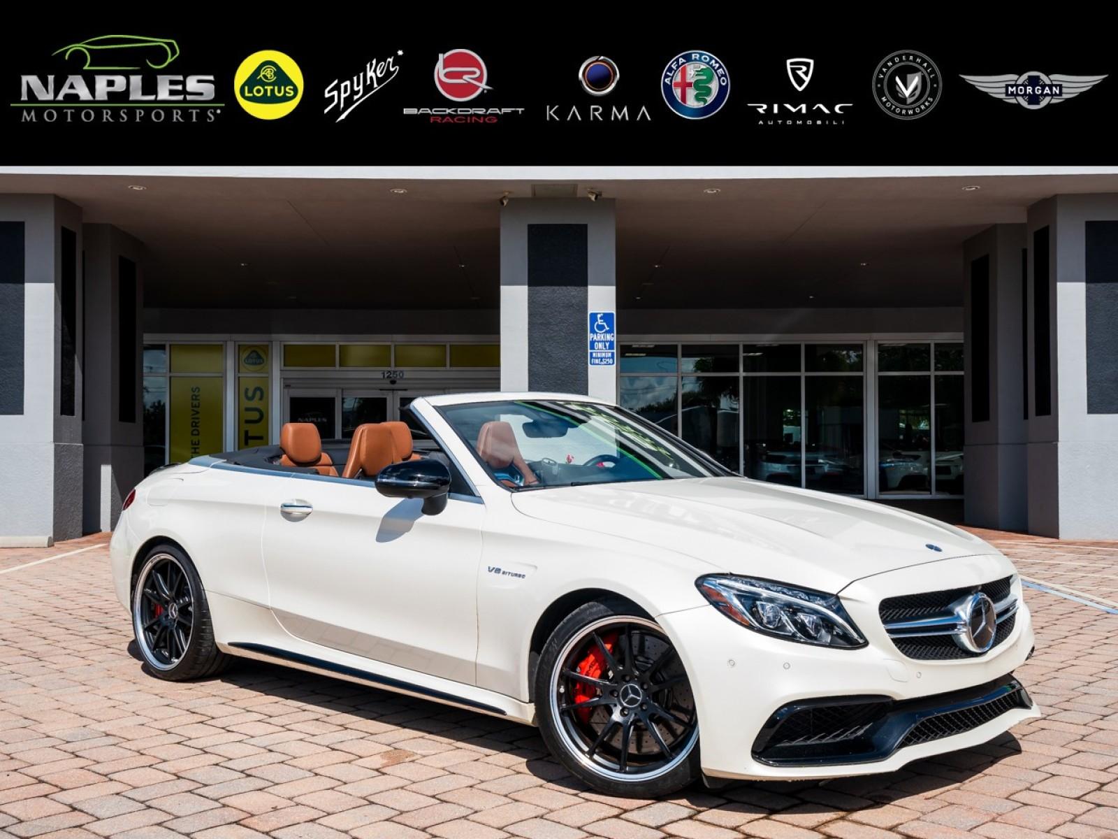 Used 2017 Mercedes-Benz C-Class AMG C 63 S for sale Sold at Naples Motorsports Inc - Morgan of Naples in Naples FL 34104 1