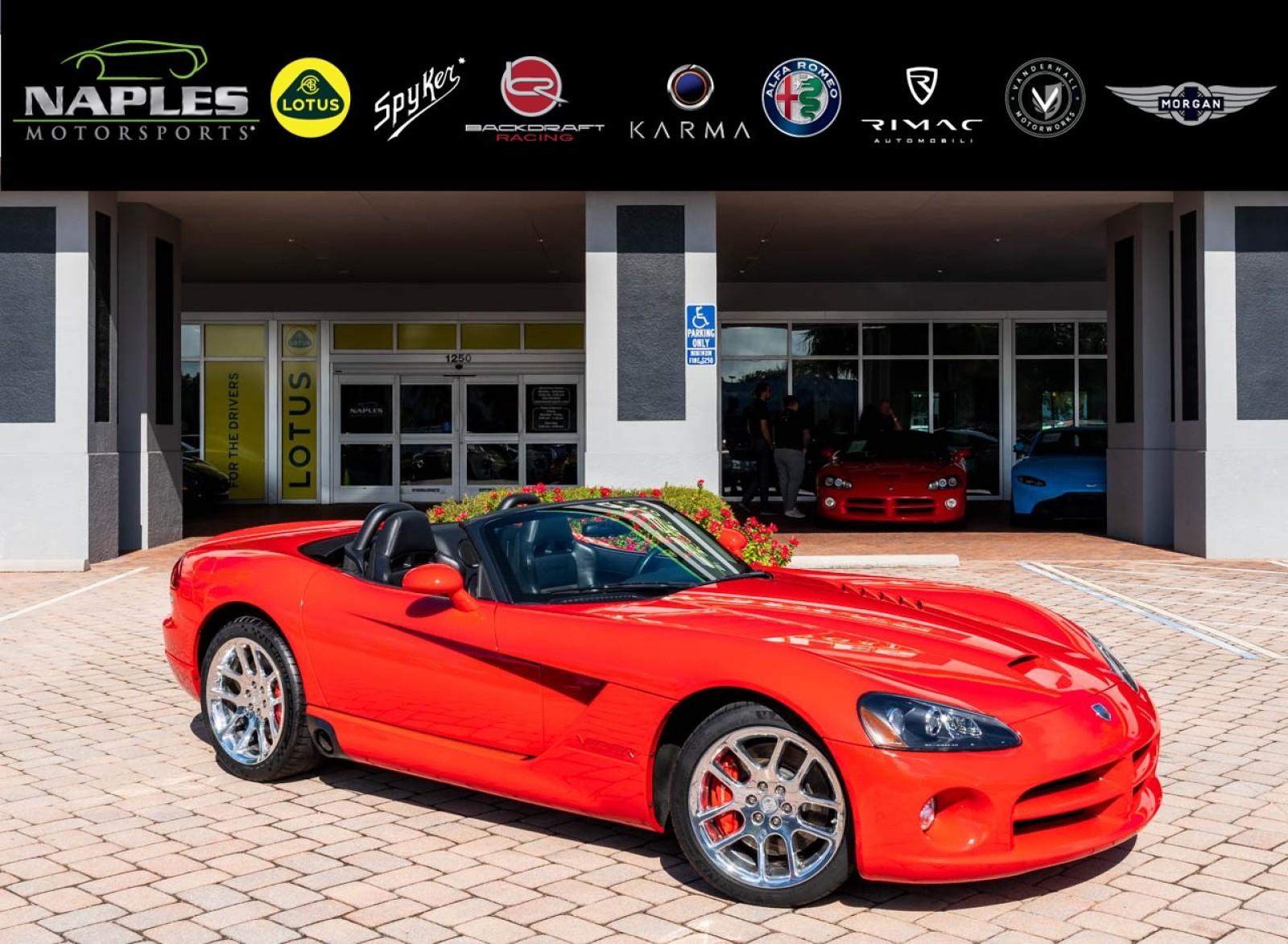 Used 2004 Dodge Viper SRT10 for sale Sold at Naples Motorsports Inc - Morgan of Naples in Naples FL 34104 1