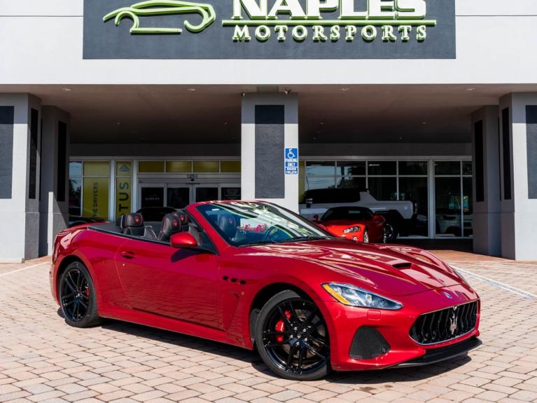 Used 2019 Maserati GranTurismo Convertible MC Stradale for sale Sold at Naples Motorsports Inc - Morgan of Naples in Naples FL 34104 3