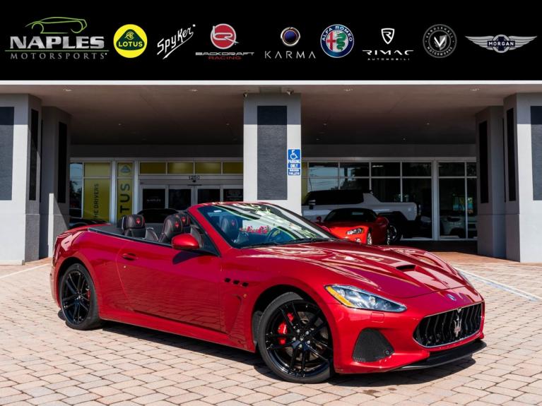 Used 2019 Maserati GranTurismo Convertible MC Stradale for sale Sold at Naples Motorsports Inc - Morgan of Naples in Naples FL 34104 1