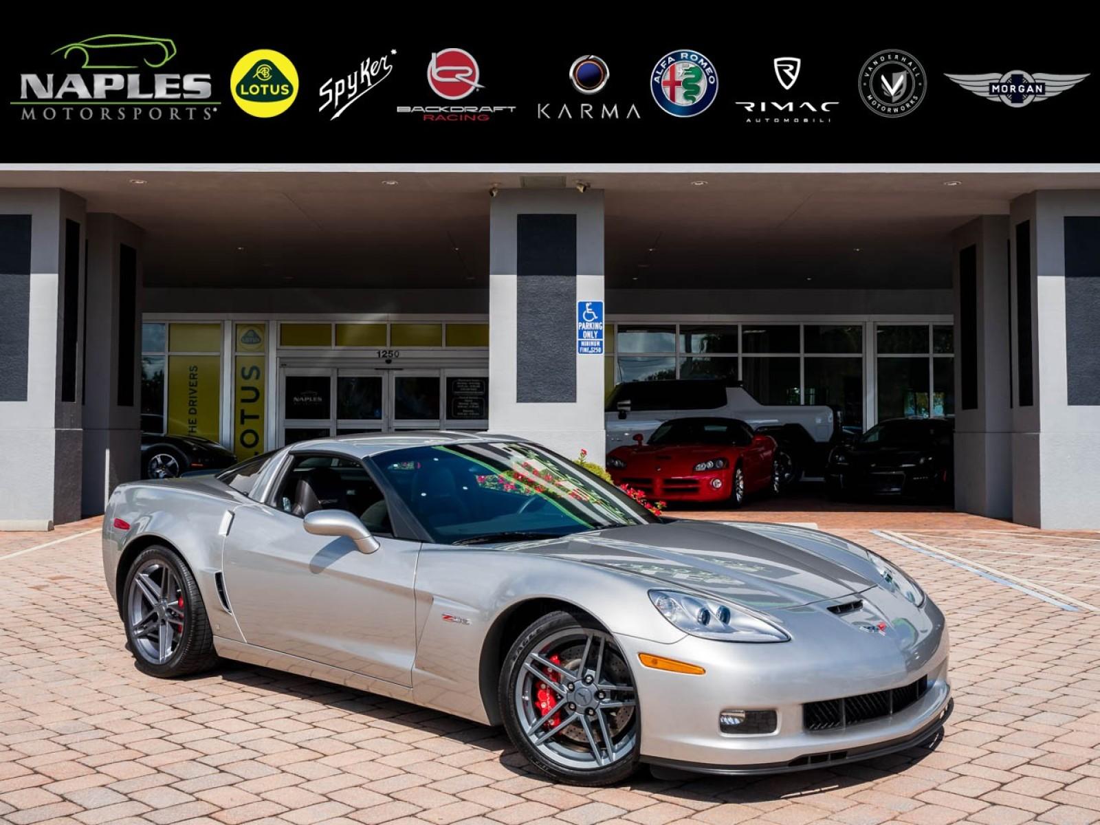 Used 2008 Chevrolet Corvette Z06 for sale Sold at Naples Motorsports Inc - Morgan of Naples in Naples FL 34104 1