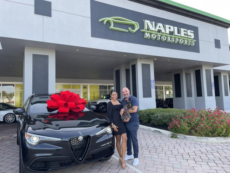 New 2022 Alfa Romeo Stelvio Veloce for sale Sold at Naples Motorsports Inc - Morgan of Naples in Naples FL 34104 1