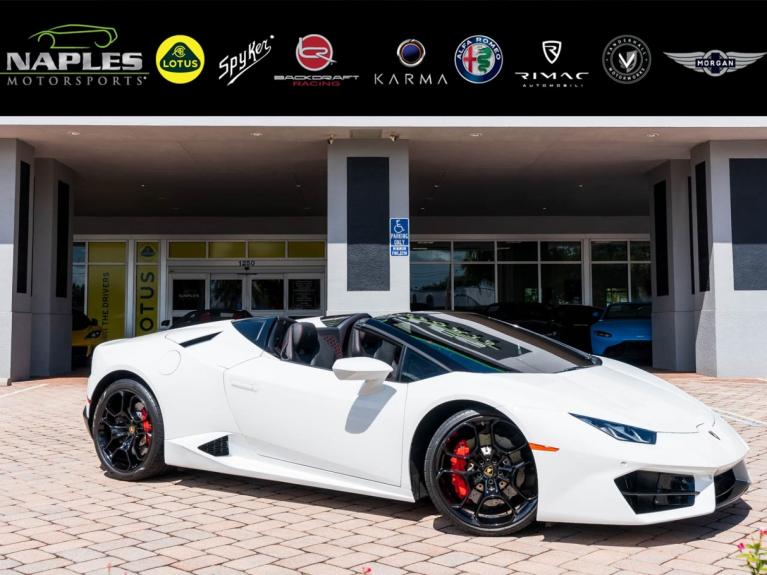Used 2019 Lamborghini Huracan LP580-2S for sale Sold at Naples Motorsports Inc - Morgan of Naples in Naples FL 34104 1