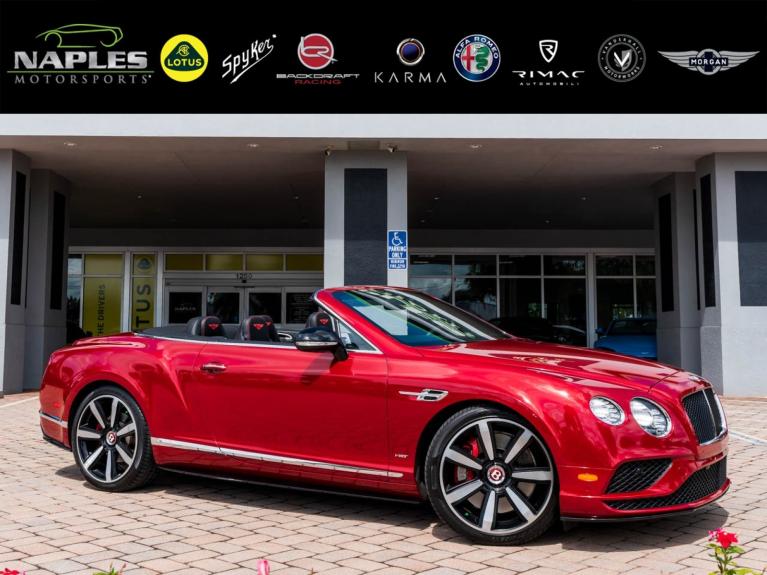 Used 2017 Bentley Continental GT V8 S for sale Sold at Naples Motorsports Inc - Morgan of Naples in Naples FL 34104 1