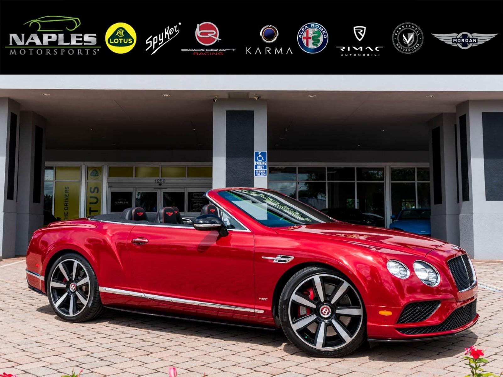 Used 2017 Bentley Continental GT V8 S for sale Sold at Naples Motorsports Inc - Morgan of Naples in Naples FL 34104 1