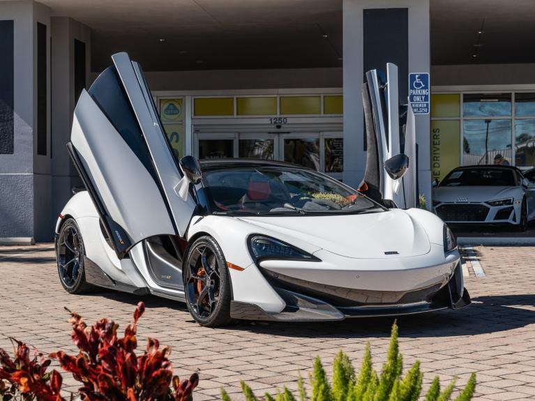Used 2020 McLaren 600LT Spider for sale Sold at Naples Motorsports Inc - Morgan of Naples in Naples FL 34104 3