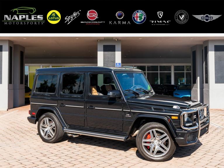 Used 2016 Mercedes-Benz G-Class AMG G 63 for sale Sold at Naples Motorsports Inc - Morgan of Naples in Naples FL 34104 1