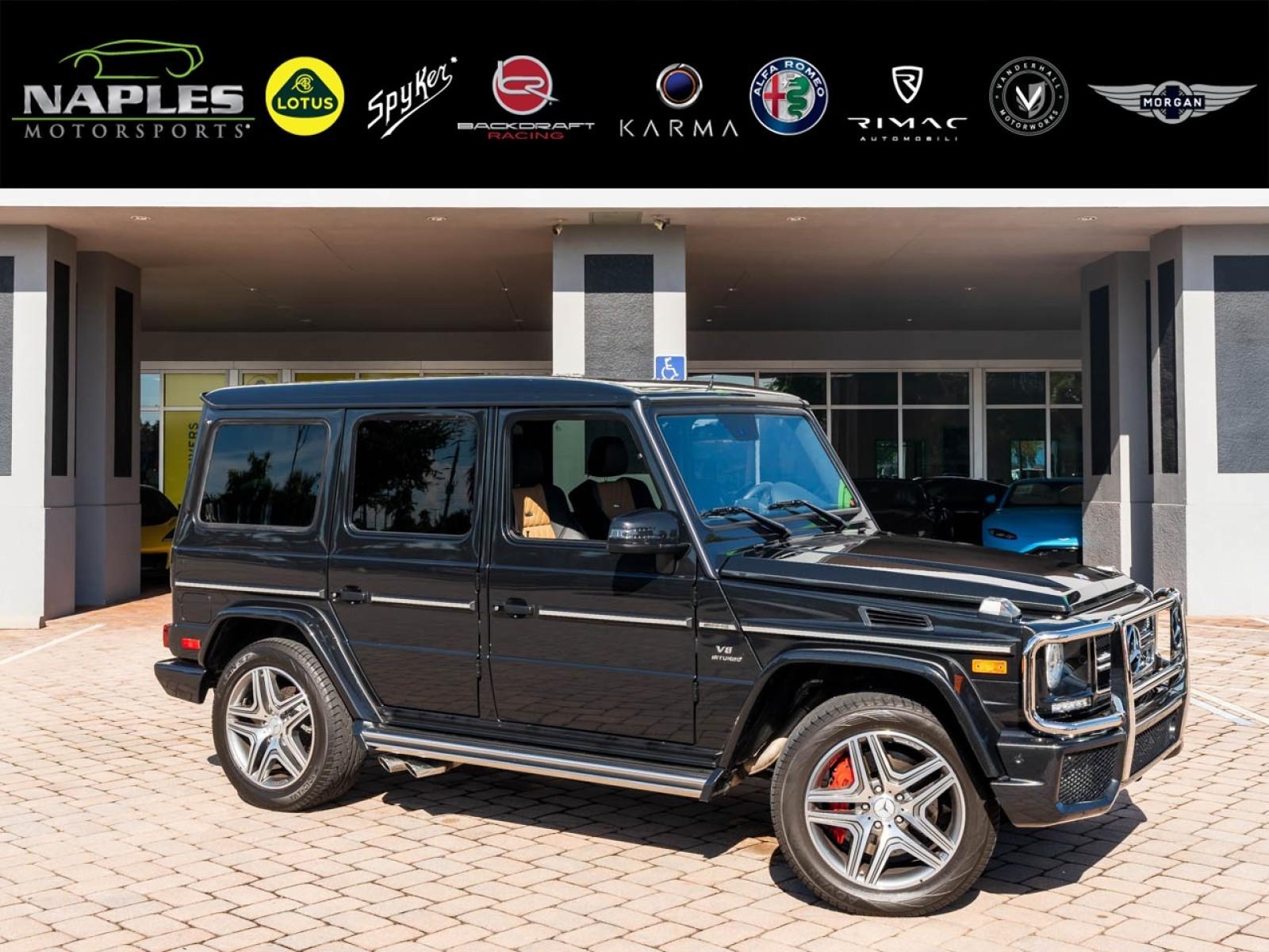 Used 2016 Mercedes-Benz G-Class AMG G 63 for sale Sold at Naples Motorsports Inc - Morgan of Naples in Naples FL 34104 1