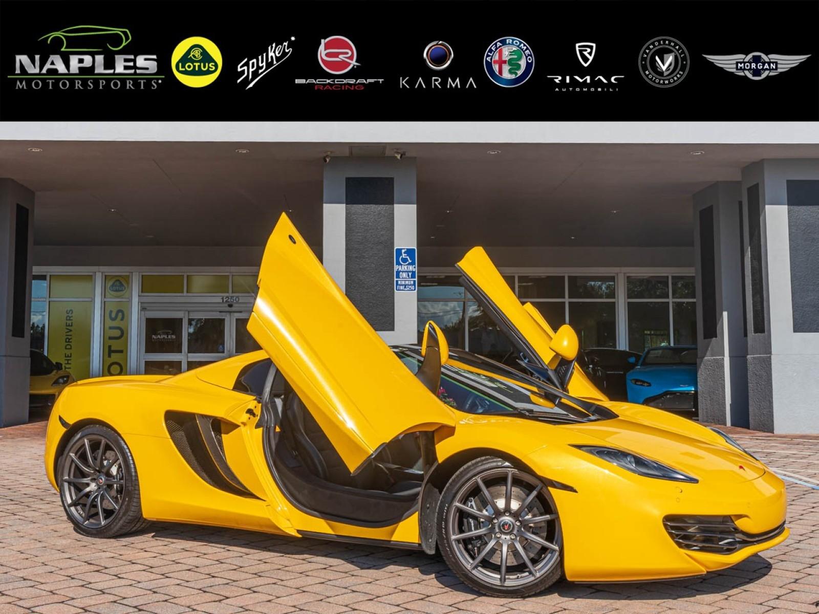Used 2014 McLaren MP4-12C for sale Sold at Naples Motorsports Inc - Morgan of Naples in Naples FL 34104 1