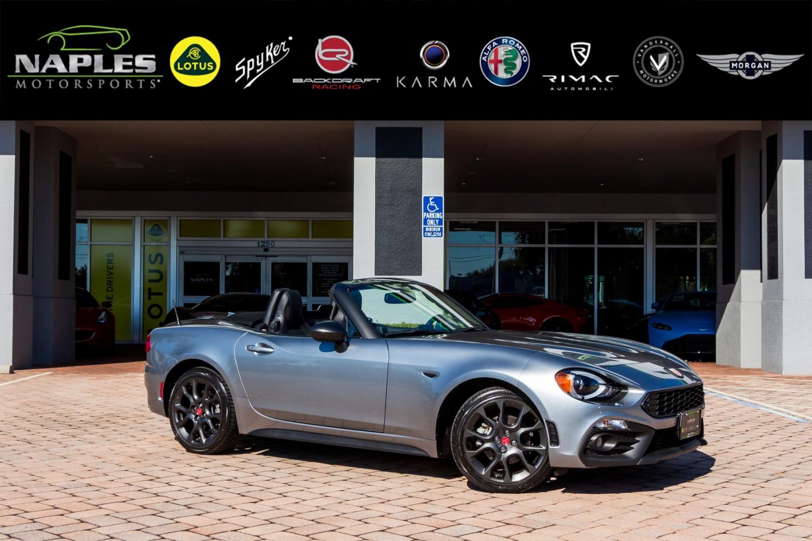 Used 2017 FIAT 124 Spider Elaborazione Abarth for sale Sold at Naples Motorsports Inc - Morgan of Naples in Naples FL 34104 1