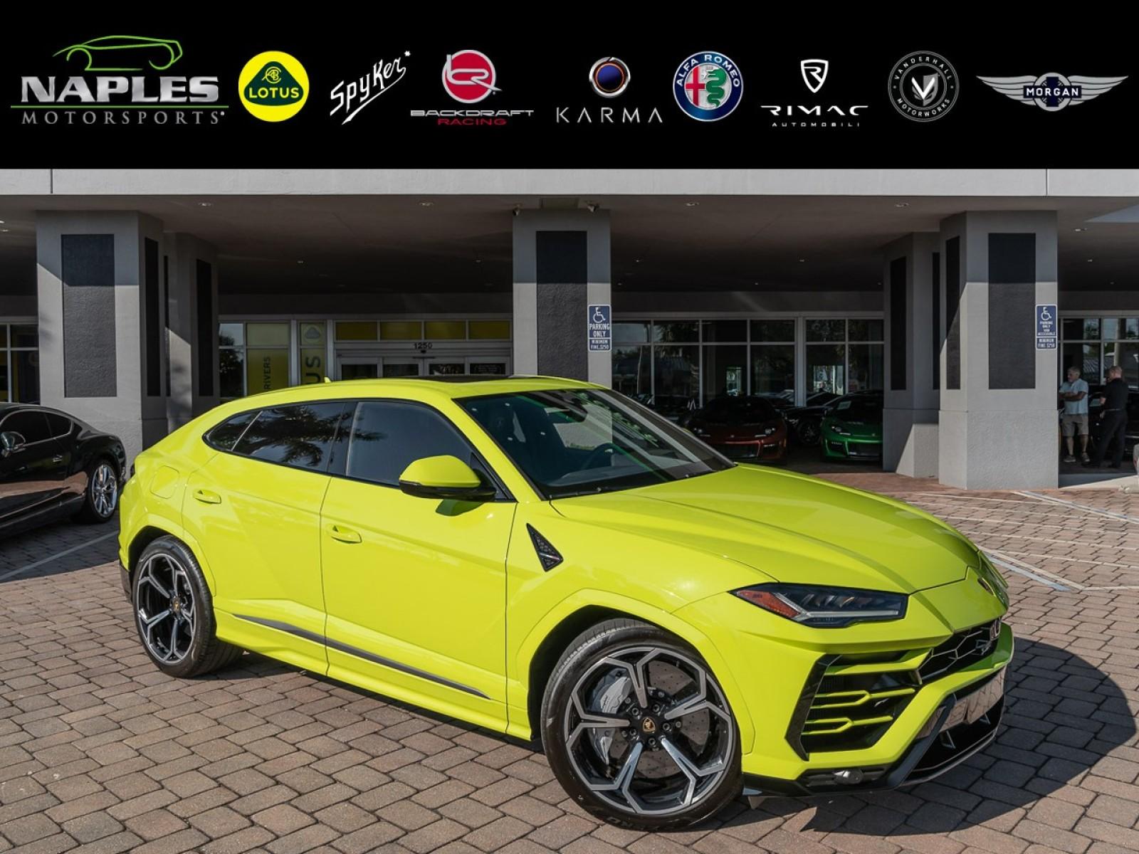 Used 2021 Lamborghini Urus for sale Sold at Naples Motorsports Inc - Morgan of Naples in Naples FL 34104 1