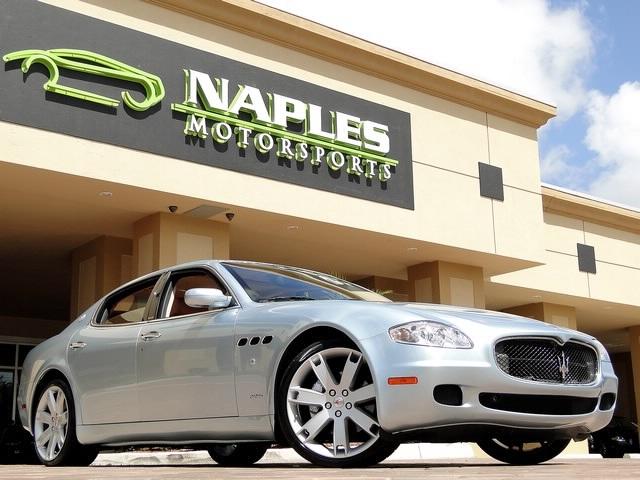 Used 2007 Maserati Quattroporte for sale Sold at Naples Motorsports Inc - Morgan of Naples in Naples FL 34104 1
