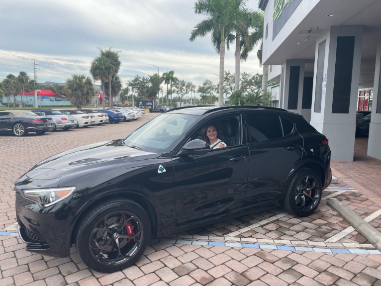 New 2022 Alfa Romeo Stelvio Quadrifoglio for sale Sold at Naples Motorsports Inc - Morgan of Naples in Naples FL 34104 1
