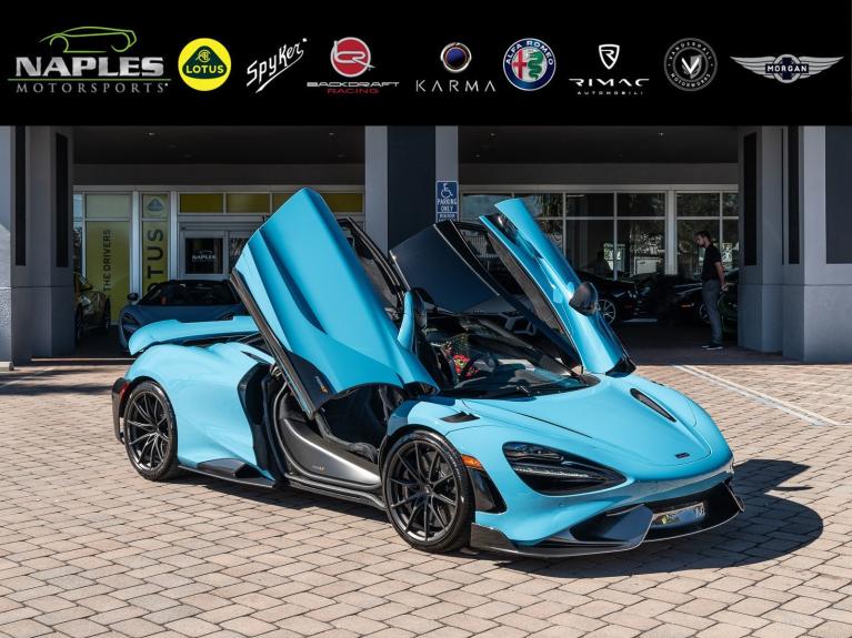 Used 2021 McLaren 765LT for sale Sold at Naples Motorsports Inc - Morgan of Naples in Naples FL 34104 1