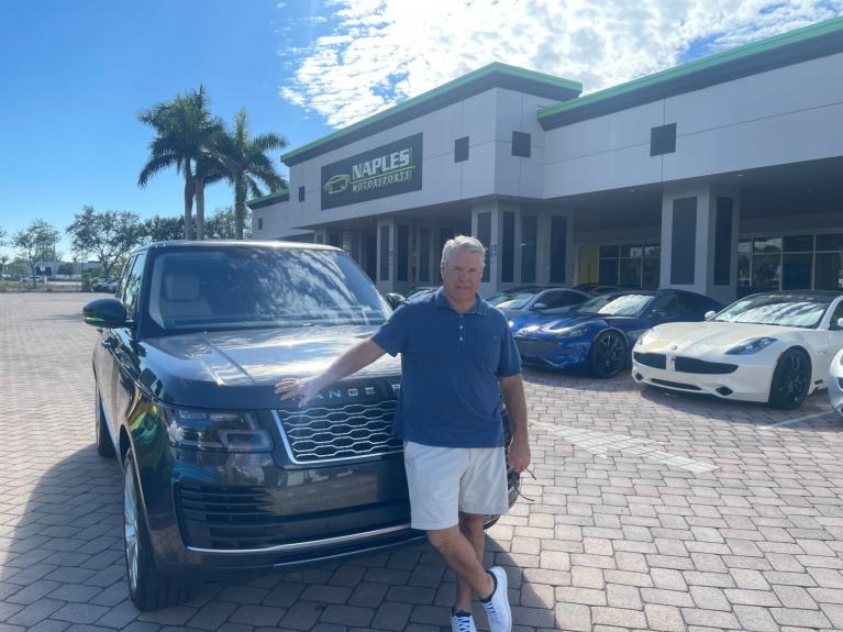 Used 2020 Land Rover Range Rover HSE for sale Sold at Naples Motorsports Inc - Morgan of Naples in Naples FL 34104 1