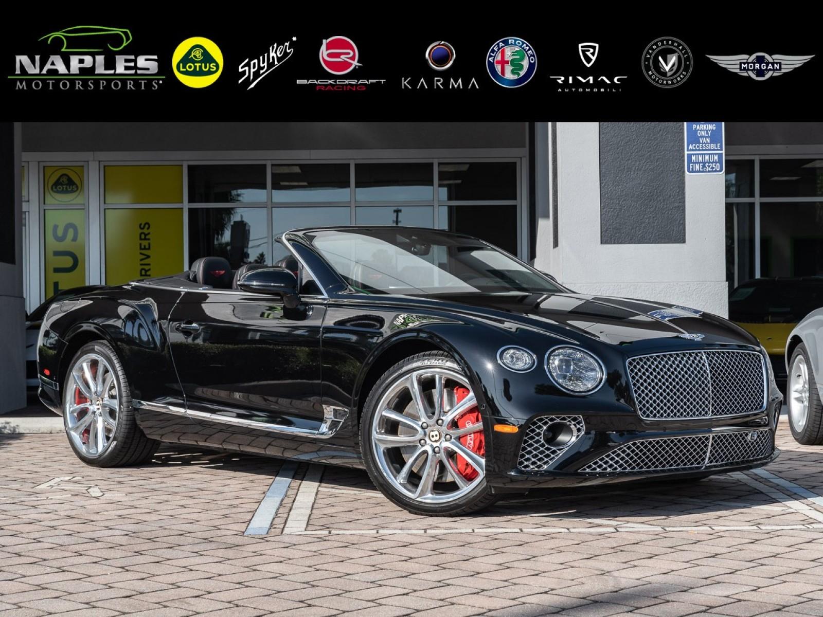 Used 2020 Bentley Continental GTC for sale Sold at Naples Motorsports Inc - Morgan of Naples in Naples FL 34104 1
