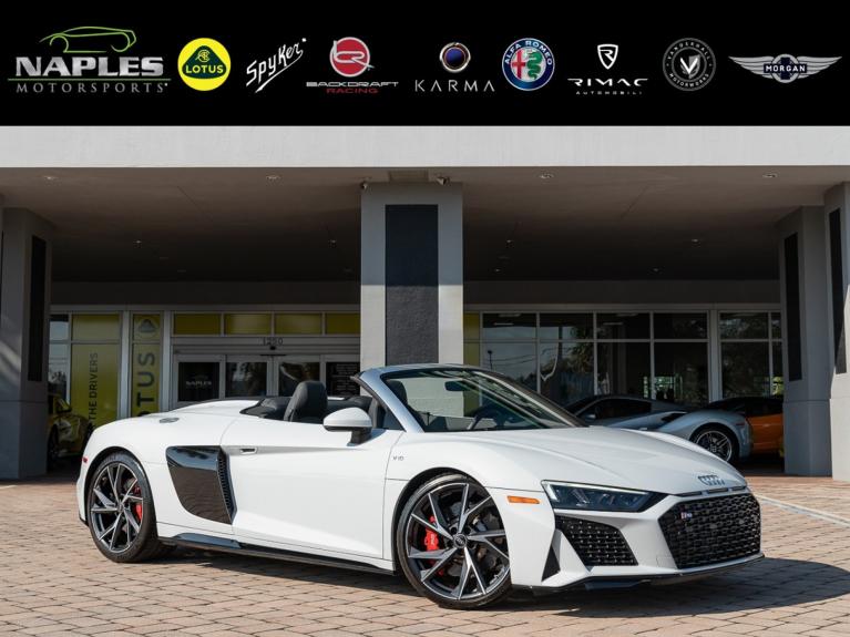 Used 2022 Audi R8 Spyder V10 Performance for sale Sold at Naples Motorsports Inc - Morgan of Naples in Naples FL 34104 1