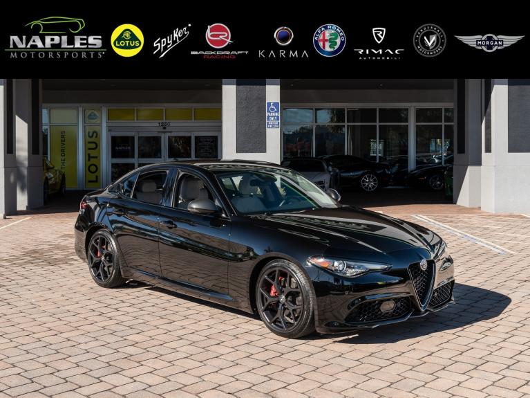 Used 2020 Alfa Romeo Giulia Sport for sale Sold at Naples Motorsports Inc - Morgan of Naples in Naples FL 34104 1