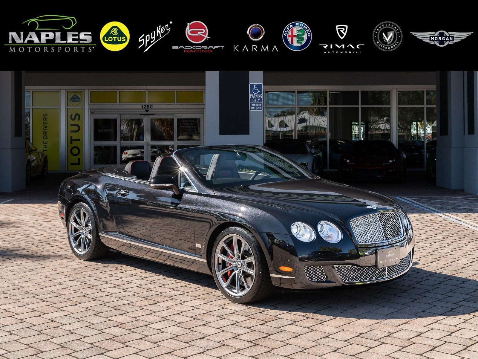 Used 2011 Bentley Continental GT Convertible Speed for sale Sold at Naples Motorsports Inc - Morgan of Naples in Naples FL 34104 1