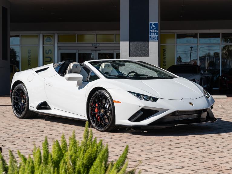Used 2022 Lamborghini Huracan EVO Spyder for sale Sold at Naples Motorsports Inc - Morgan of Naples in Naples FL 34104 3