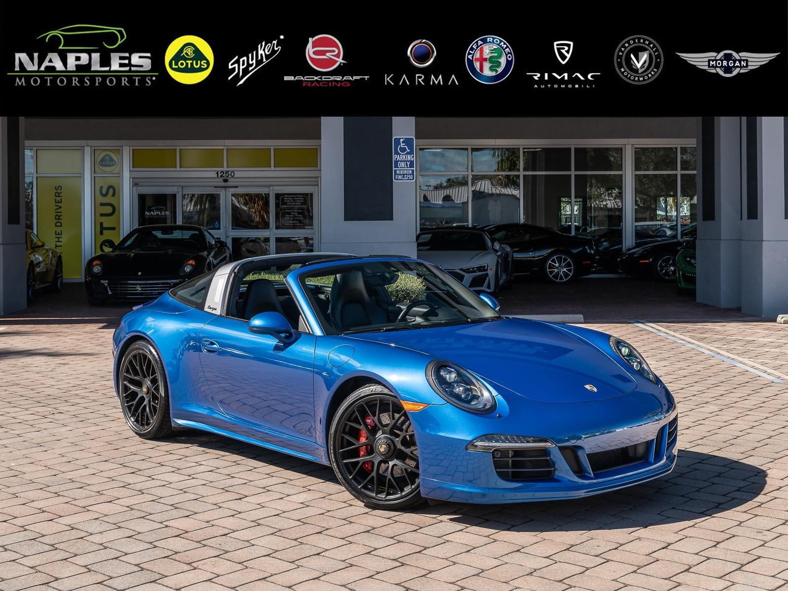 Used 2016 Porsche 911 Targa 4 GTS for sale Sold at Naples Motorsports Inc - Morgan of Naples in Naples FL 34104 1