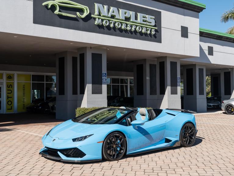 Used 2017 Lamborghini Huracan Spider for sale Sold at Naples Motorsports Inc - Morgan of Naples in Naples FL 34104 4