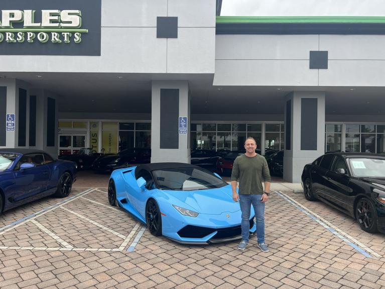 Used 2017 Lamborghini Huracan Spider for sale Sold at Naples Motorsports Inc - Morgan of Naples in Naples FL 34104 1