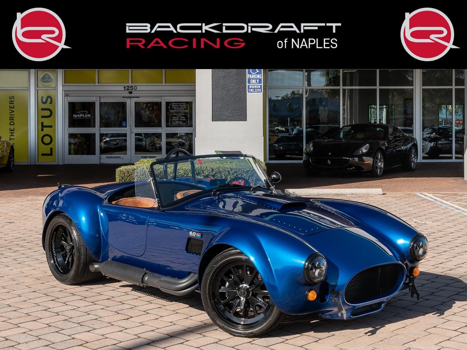 Used 2018 Backdraft Shelby Cobra Replica 5.0 Coyote V8 for sale Sold at Naples Motorsports Inc - Morgan of Naples in Naples FL 34104 1