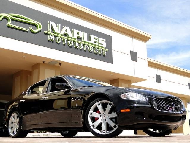 Used 2007 Maserati Quattroporte for sale Sold at Naples Motorsports Inc - Morgan of Naples in Naples FL 34104 1